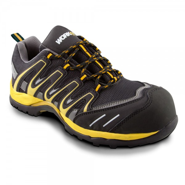 Zapato de seguridad Trail amarillo