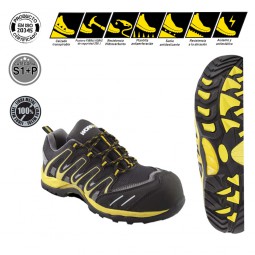 Zapato de seguridad Trail amarillo