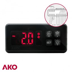 Termostato digital AKO-D14423-RC